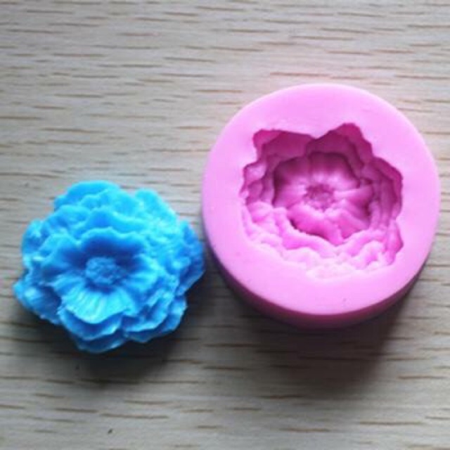 Khuôn silicol 4D hoa nhí nhiều lớp cánh