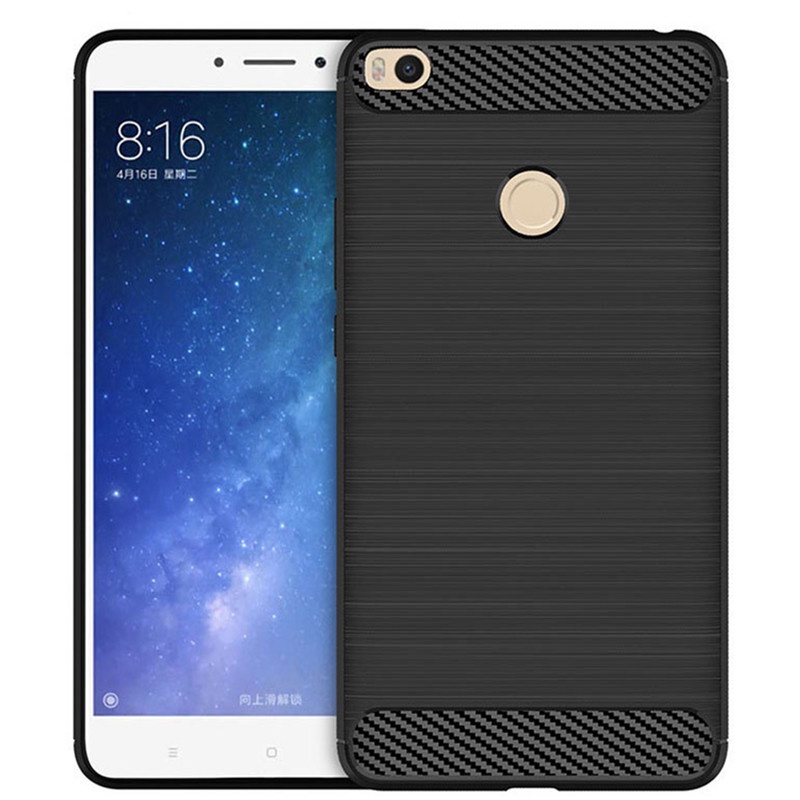Ốp Lưng Carbon Mềm Sang Trọng Cho Xiaomi Max 2 Mi Max 2 Ốp Silicon Chống Sốc Cho xaomi Mi Max2 Ốp lư