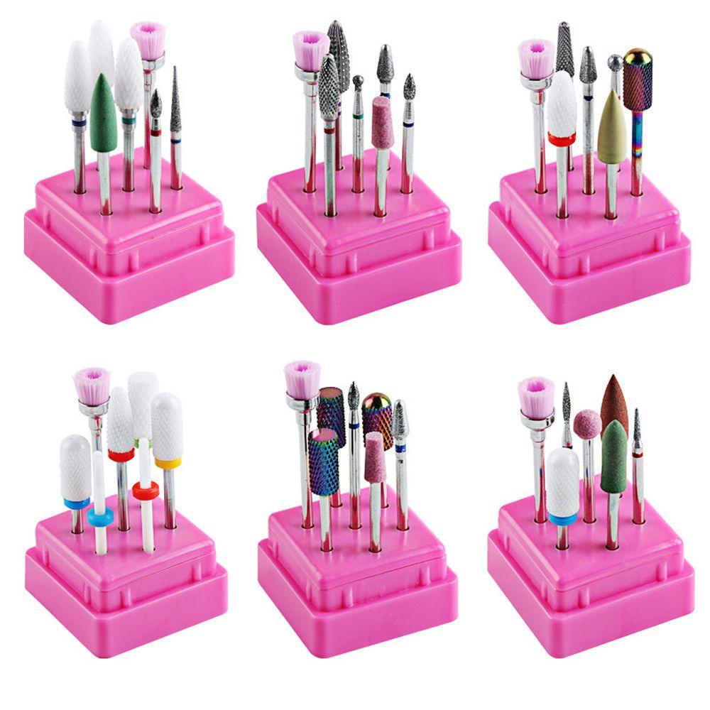 Đầu Mài Móng Tẩy Tế Bào Chết Bằng Gốm Sứ Nhiều Màu Chuyên Nghiệp