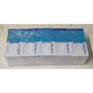 Phiếu giữ xe in sẵn - block 50 cuốn