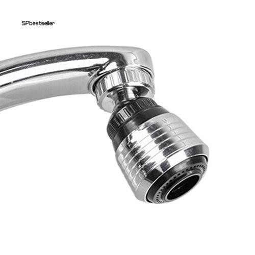 Đầu gắn vòi nước xoay 360 độ giúp tiết kiệm nước tiện dụng