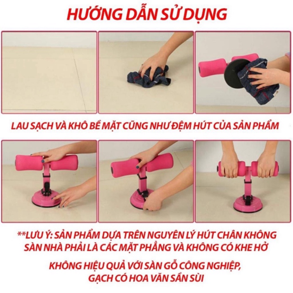 Dụng cụ chữ T tập cơ bụng, dụng cụ tập cơ bụng chữ T đa năng tại nhà có đế hút chân không giảm vòng eo tăng cơ bụng sasa