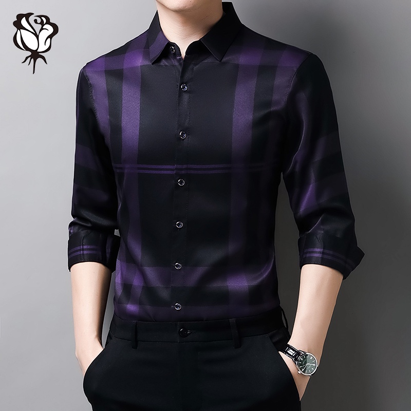 Áo Sơ Mi Công Sở Tay Dài 4 Màu Sắc Chọn Lựa Cho Nam