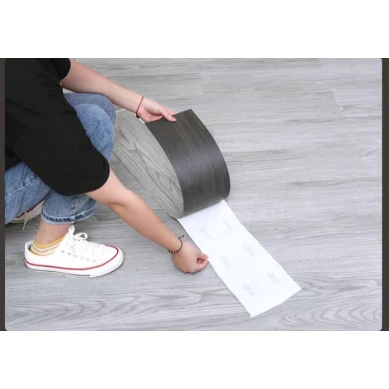 Sàn Nhựa Giả Gỗ, Sẵn Keo, Kích Thước 45x15,4 cm