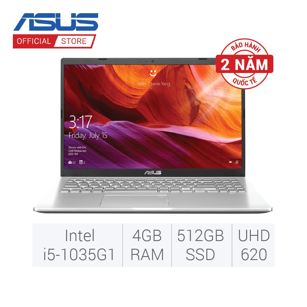 Laptop ASUS Vivobook X409JA-EK014T | i5-1035G1 | 4GB | 512GB | 14" FHD | Win 10 | BigBuy360 - bigbuy360.vn