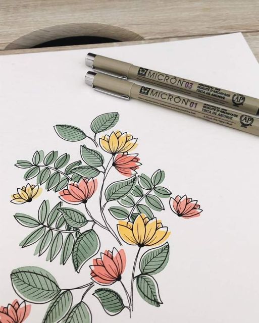 Bút Kim Line Đi Nét, Bút Lông Thư Pháp Chính Hãng SAKURA PIGMA MICRON