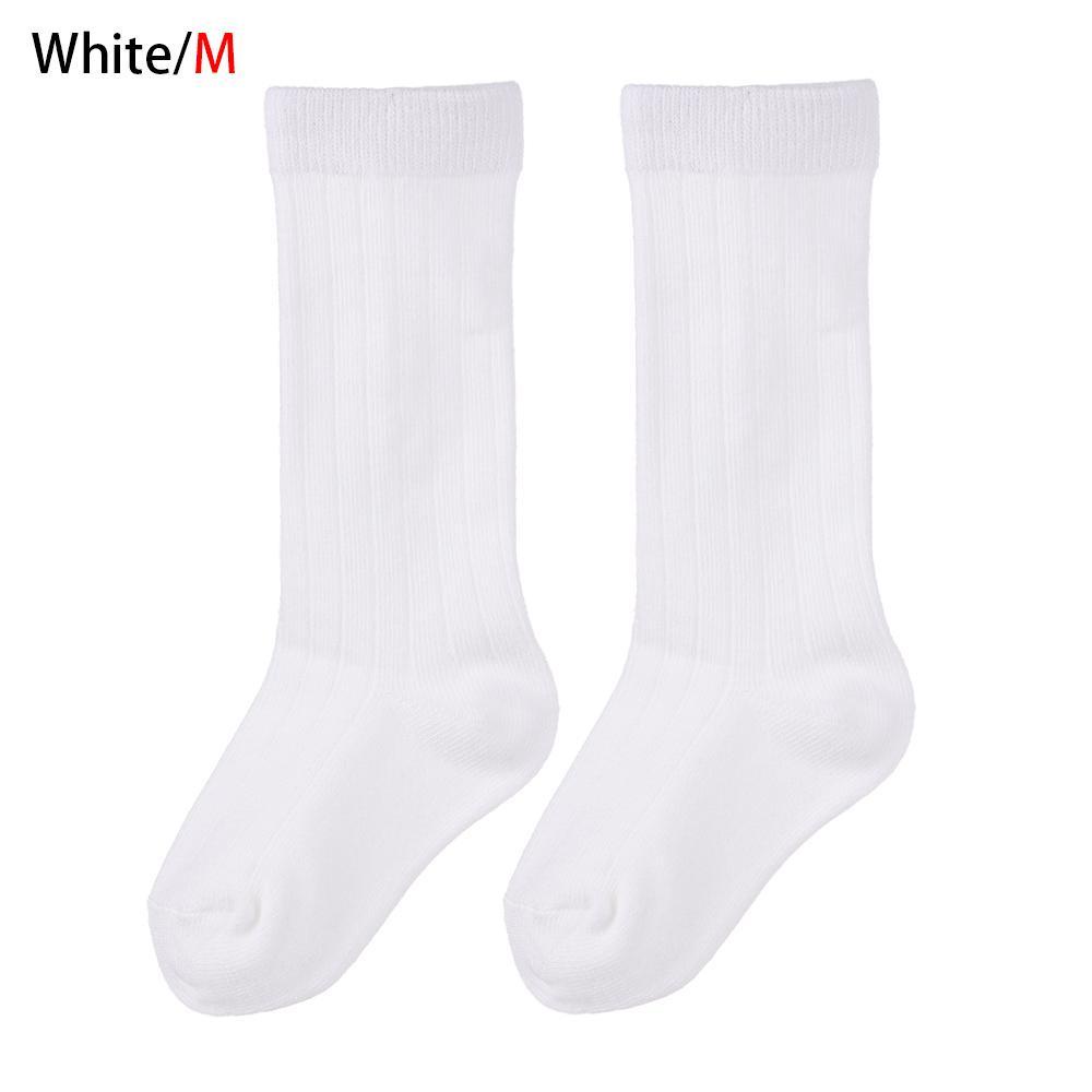 Vớ Cotton Dài Màu Kẹo Ngọt MIHAN1 Dành Cho Bé
