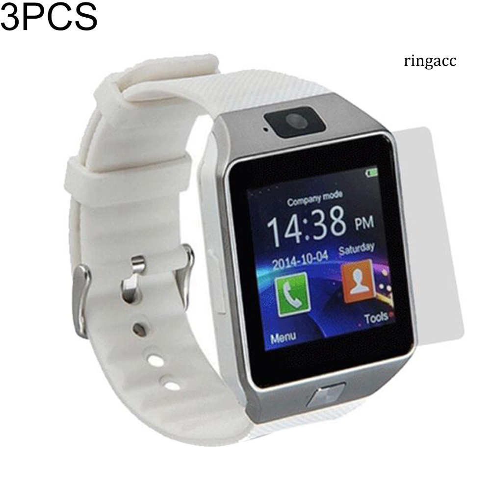 Set 3 MiếNg DáN MàN HìNh LCD HD BảO Vệ MàN HìNh Cho ĐồNg Hồ Bluetooth DZ09