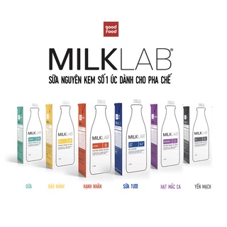 Sữa hạt yến mạch cao cấp ít đường milklab yến mạch từ úc thùng 8 hộp 1 lít - ảnh sản phẩm 3