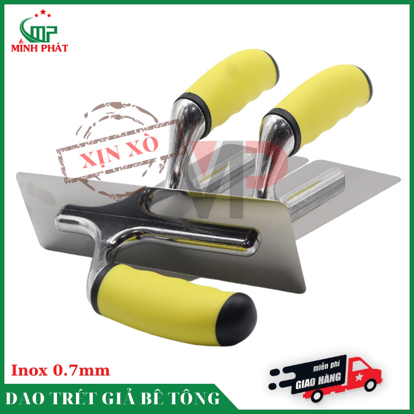 Dao inox trét giả bê tông xịn xò