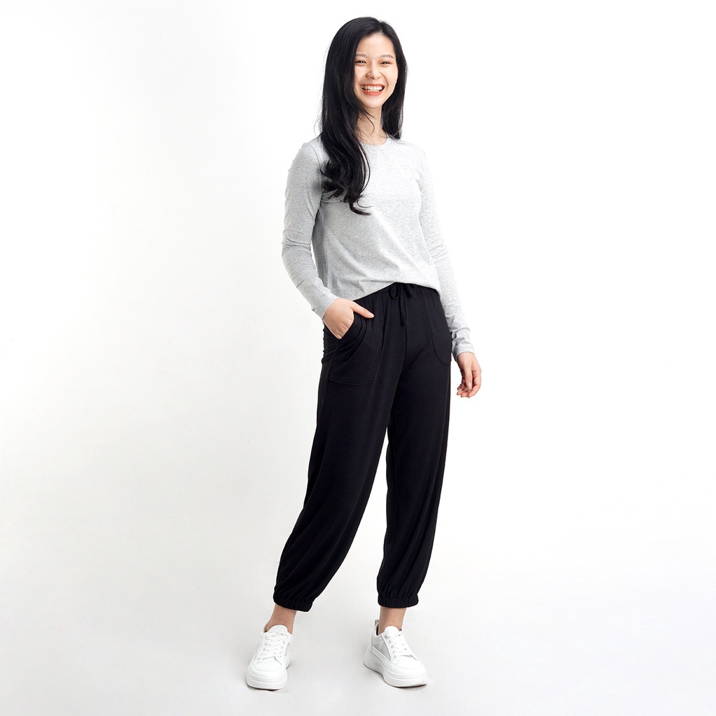 Áo giữ nhiệt nữ Sayme cotton co giãn thoải mái WBIT0005