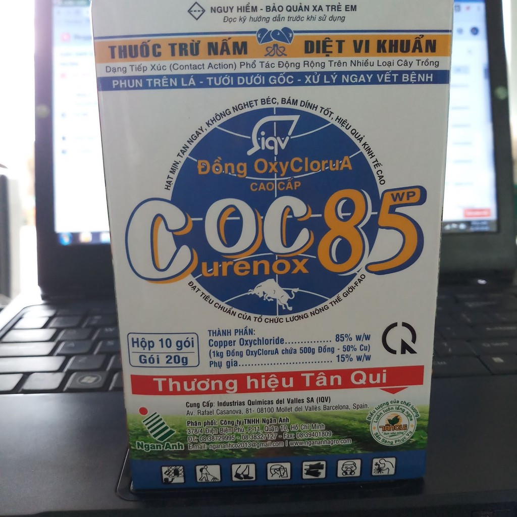 Thuốc Trừ Bệnh Coc85 WP (Gói 20g), thuốc trừ bệnh gốc đồng coc 85