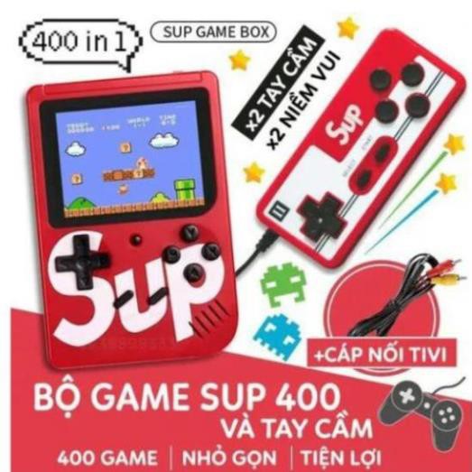 MÁY CHƠI GAME CẦM TAY SUP 400 IN 1 PLUS - 400 TRÒ CHƠI CỔ ĐIỂN.