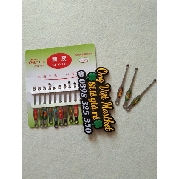 Que ngoáy tai inox ko gỉ