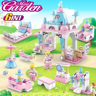 Bộ Đồ Chơi Lego Xếp Hình Cảnh Sát 6 Trong 1 Cho Bé