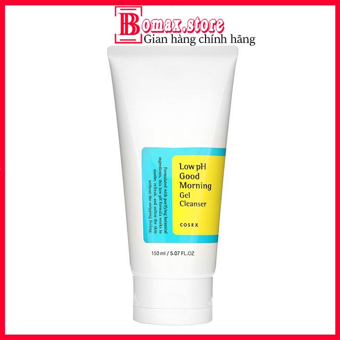 Sữa Rửa Mặt COSRX Low PH Good Morning Gel Cleanser Dạng Gel 150ml Chiết Từ Dầu Cây Trà