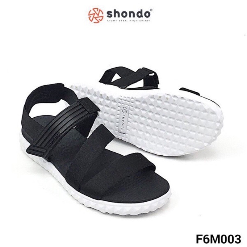 Giày Sandal Shat Shondo F6M201 full đen