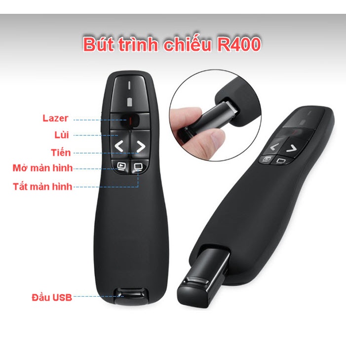 Bút trình chiếu R400