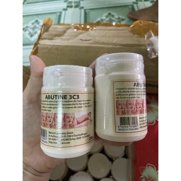 Kem kích trắng ABUTINE 3C3 Thái Lan Màu Hồng 250g