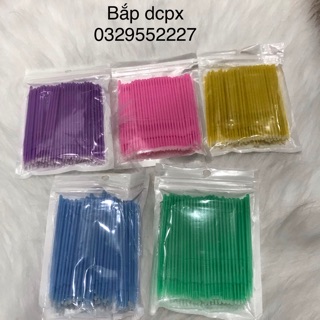 Tăm bông , chà mực, tăm tre vét mực, tăm nhựa gói - Bắp dcpx