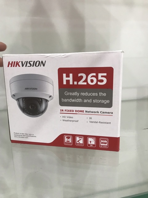 Camera IP Dome hồng ngoại 2.0 Megapixel HIKVISION DS-2CD1123G0E-I