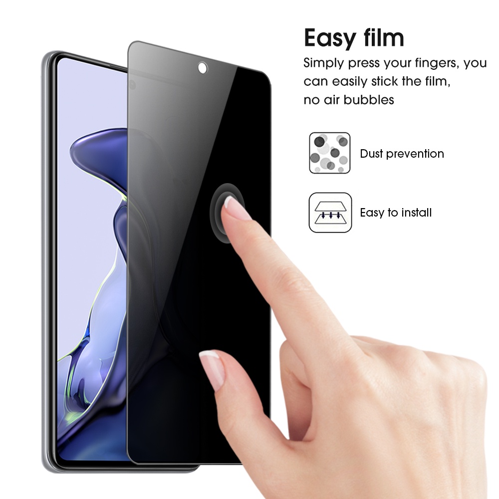 Kính Cường Lực Bảo Vệ Toàn Màn Hình Cho Xiaomi 11T Redmi Note 11T Pro/11 Lite