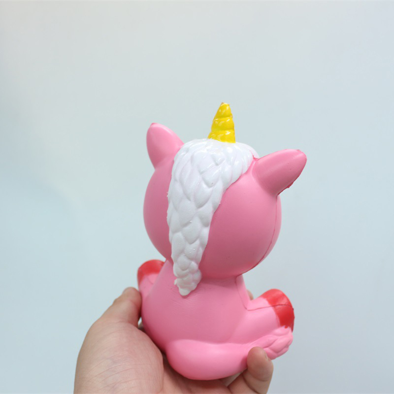 Đồ Chơi Xốp Squishy Giảm Stress Hình Kỳ Lân Dễ Thương Cho Bé