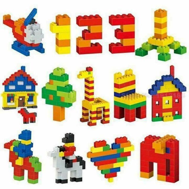 Đồ Chơi LEGO I Đồ Chơi Lego 1000 Chi Tiết Giúp Bé Phát Huy Trí Sáng Tạo