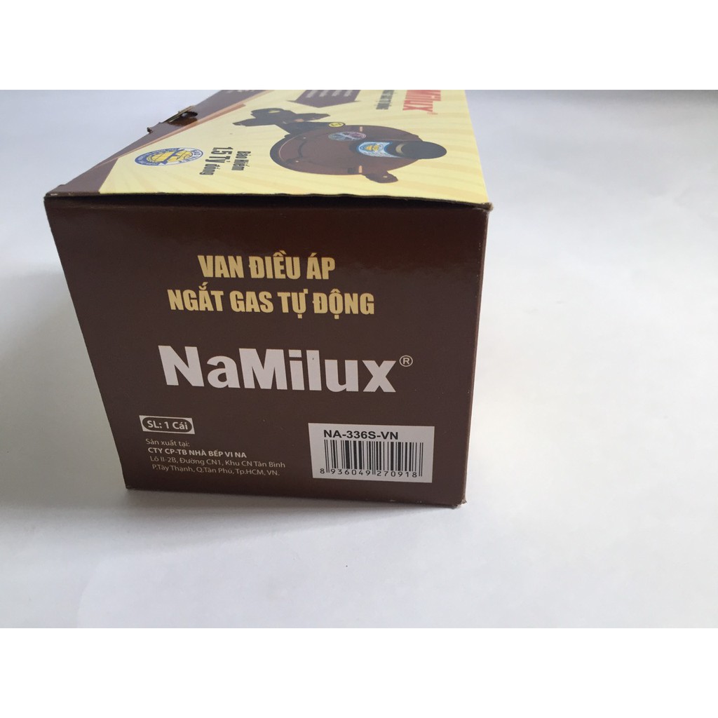 Van điều áp ngắt gas tự động NaMilux NA - 336S - VN