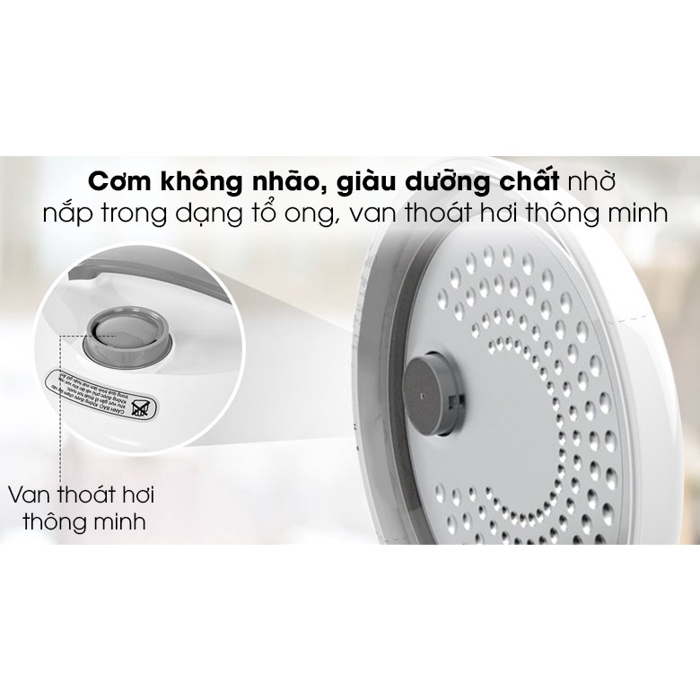 NỒI CƠM ĐIỆN SUNHOUSE SHD8603 mới 100% bảo hành 12 tháng