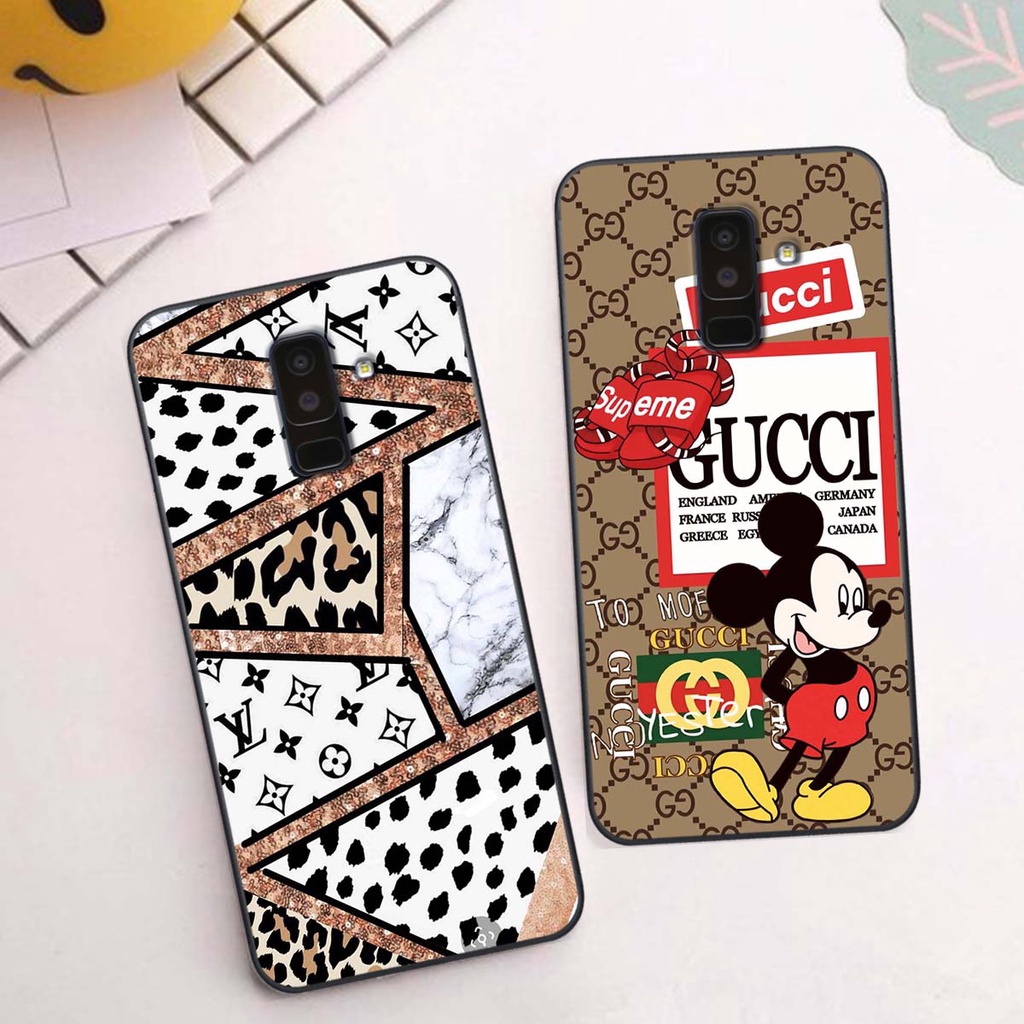 Ốp lưng Samsung J8 hình thương hiệu, thời trang, cute, đáng yêu