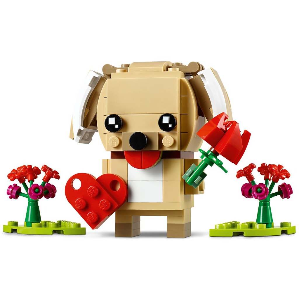 ❤ 40349 LEGO Valentine's Puppy - Chó con Puppy