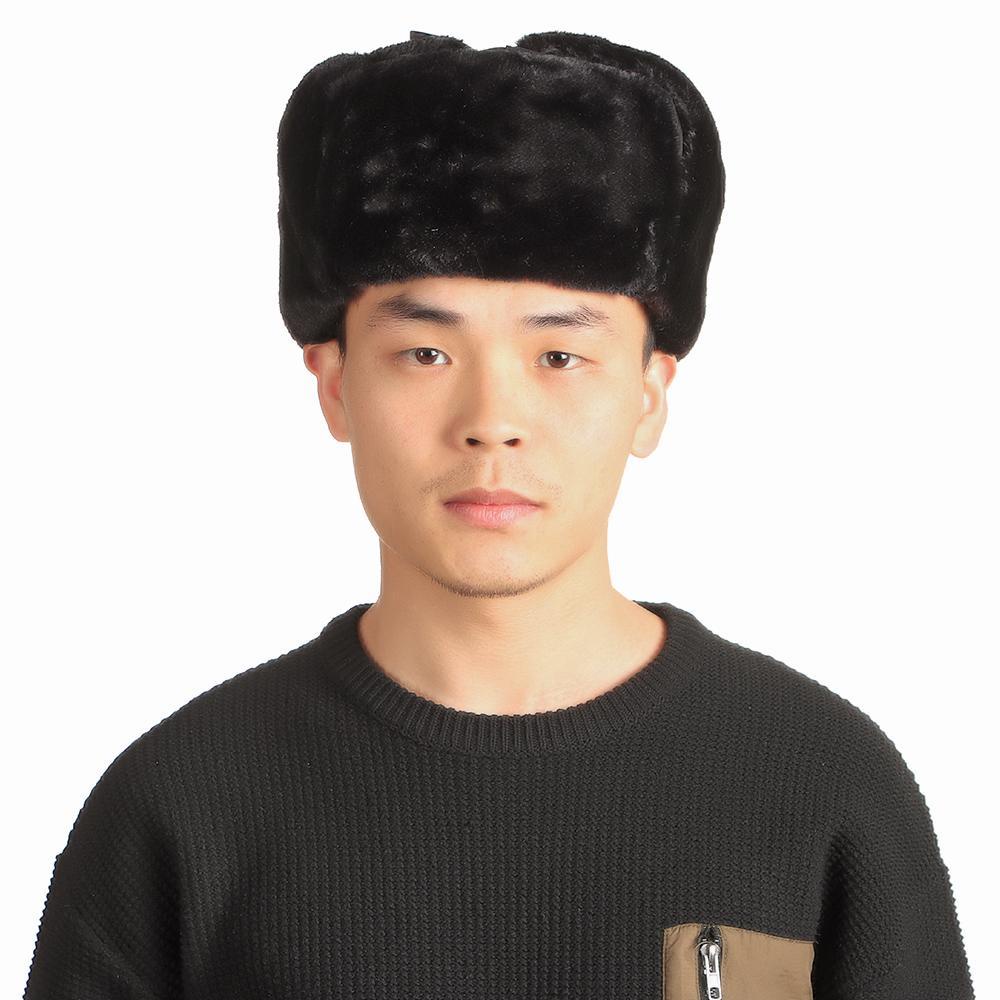 Mũ Trùm Đầu Phối Lông Dày Dặn Phong Cách Nga Ushanka Cho Nữ