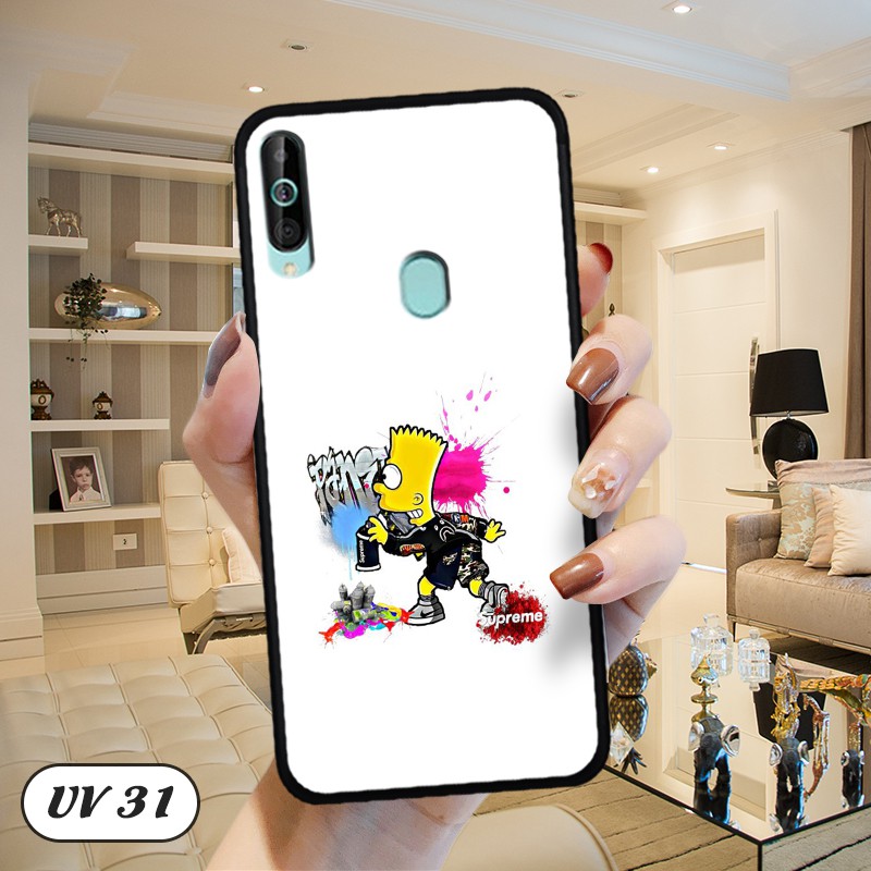 Ốp lưng nhám viền dẻo Samsung Galaxy A60 in hình