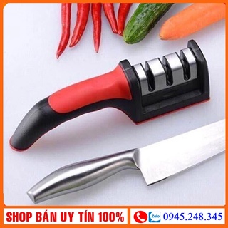 Dụng cụ mài dao kéo 3 cấp độ cầm tay Living C , mài dao nhanh bén siêu tiện lợi