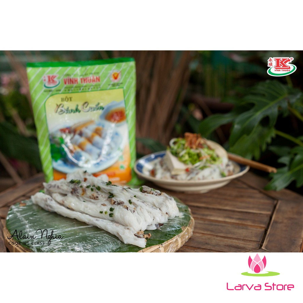 Bột bánh cuốn Vĩnh Thuận gói 400g đạt tiêu chuẩn xuất Châu Âu