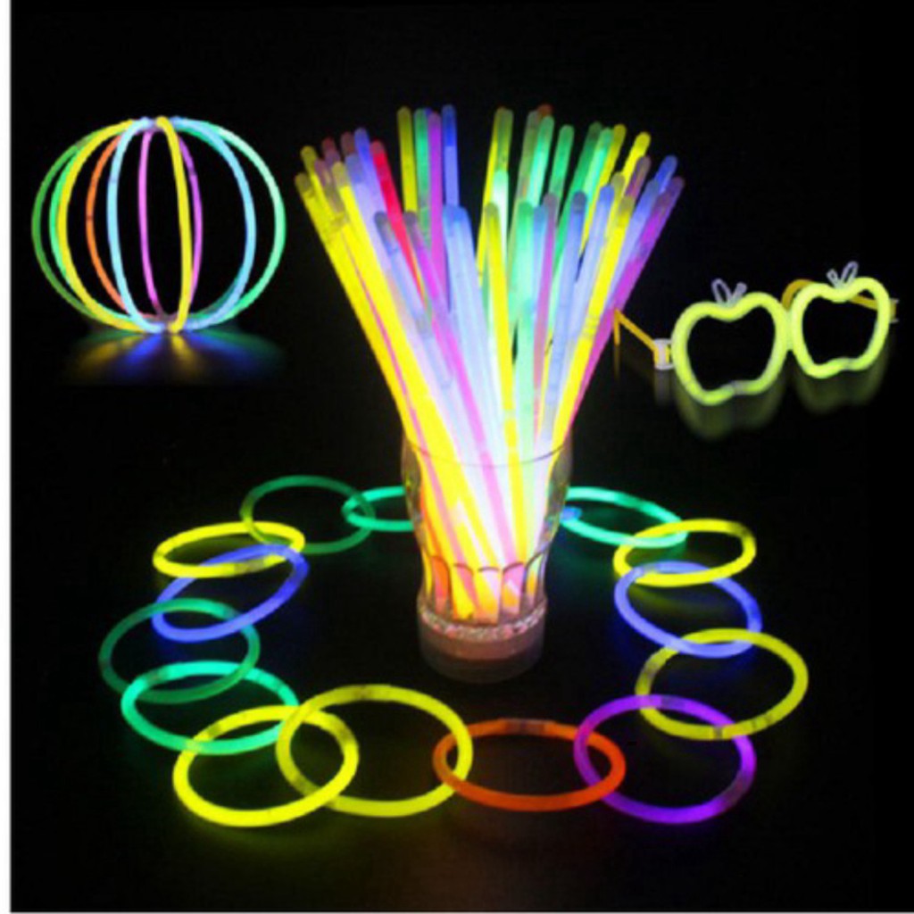 Deal 1k_deal sốc 1k_1k que phát sáng dạ quang, vòng tay phát sáng, que dạ quang cho bé, giới trẻ quẩy dạ hội
