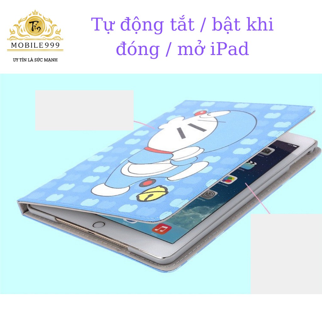 Bao da ipad Doraemon cute ốp ipad gen 8/gen 7/Pro 10.5/Air 3/Air 1/Air 2/Gen 5/6...MOBILE999 | WebRaoVat - webraovat.net.vn