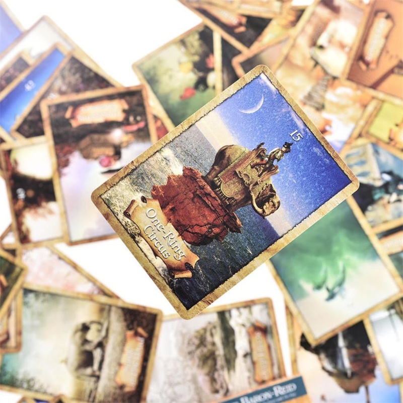 Bộ Bài Tarot Bản Đồ Tiếng Anh Độc Đáo