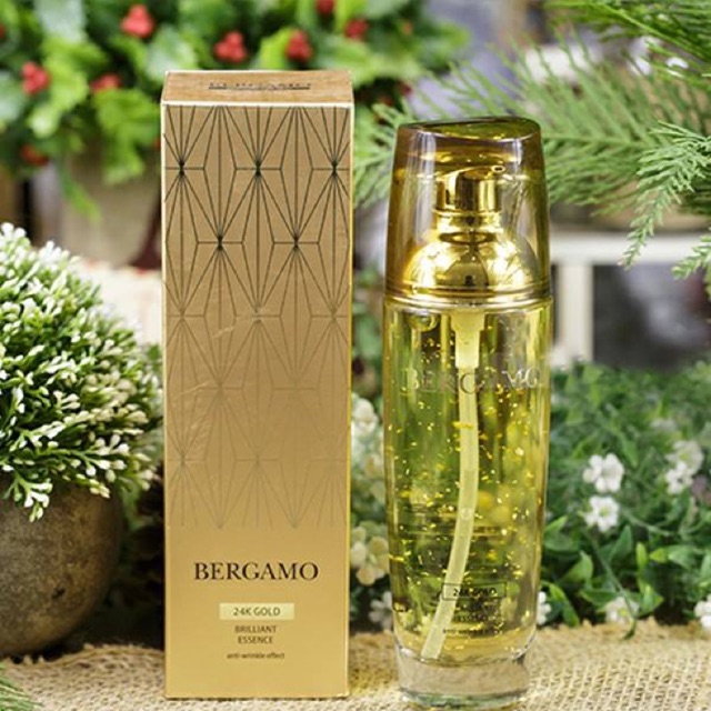 SERUM BERGAMO/ Tinh chất dưỡng trắng da Bergamo 24K Gold Brilliant Essence 110ml