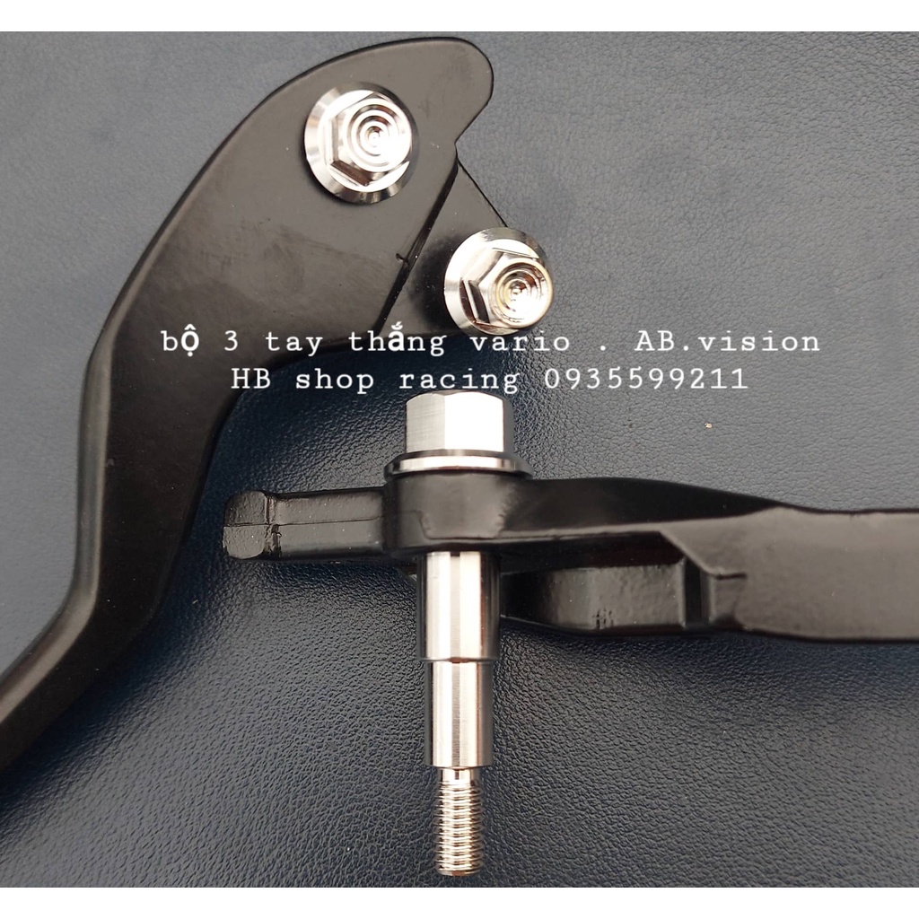 Ốc Salaya inox 304 Bộ 3 Con Tay Thắng Vario/AB/ Vision