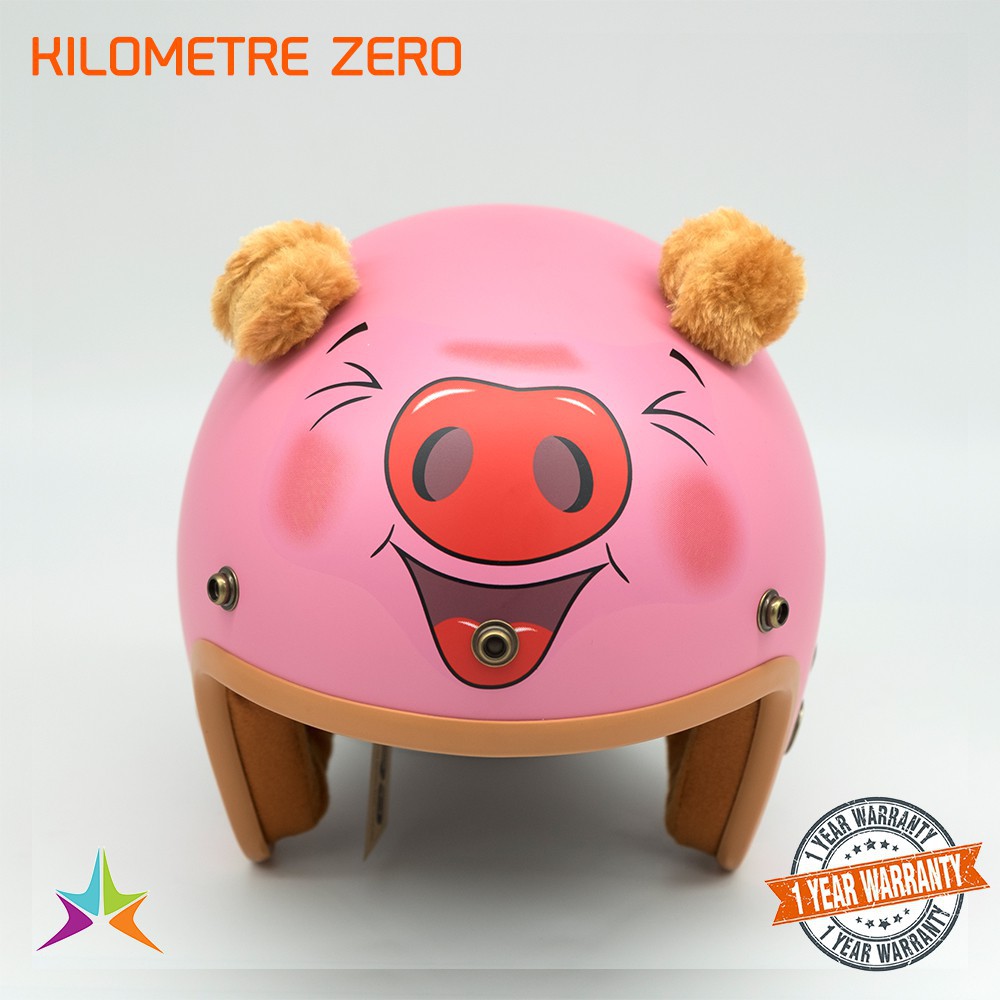 [CHÍNH HÃNG] Mũ Bảo Hiểm 3/4 XPRO X155 Tai Gấu Free Size