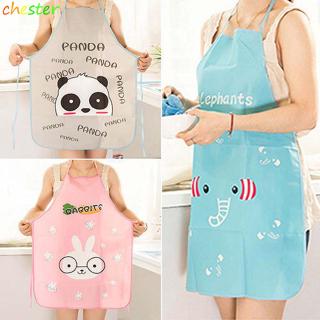 Tạp dề hoạt hình chống thấm nước dễ thương