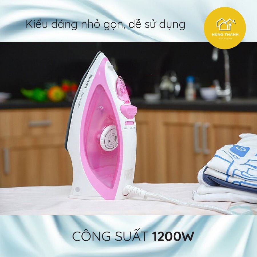 [MÃ B50] Bàn Ủi  Hơi Nước Philips GC1418 BEVANO , Bàn Là Công Suất 1200W Nhỏ Gọn Tiện Dụng Cho Người Dùng