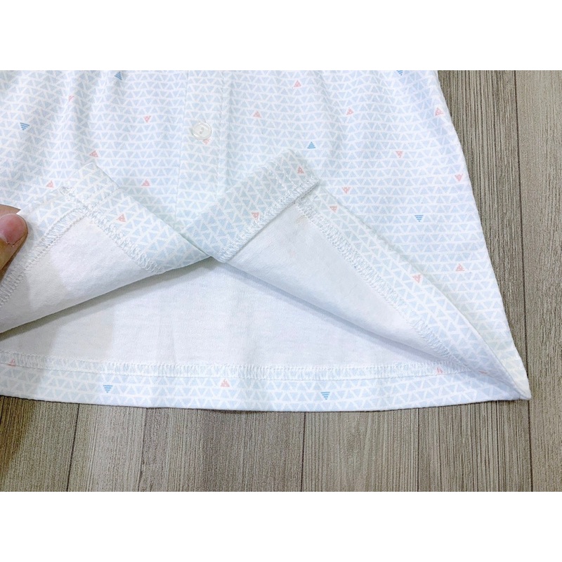 BỘ PIJAMA DÀI TAY ABSORBA XUẤT HÀN CHO BÉ GÁI CỔ BÈO MÀU HỒNG/XANH