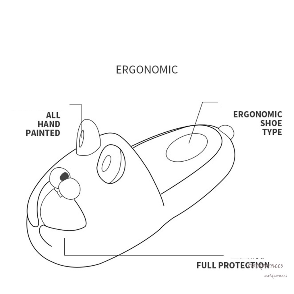 Dép Sandal EVA Đế Mềm Chống Trượt In Họa Tiết Hoạt Hình Dễ Thương Thời Trang Mùa Hè Cho Nam Và Dép Lê Nữ
