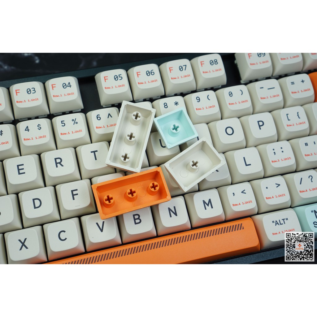 Keycap PLASTIC - profile XDA - keycap PBT - Dyesub - 150 nút cho bàn phím cơ layout 60 68 75 87 TKL 84 96 Fullsize