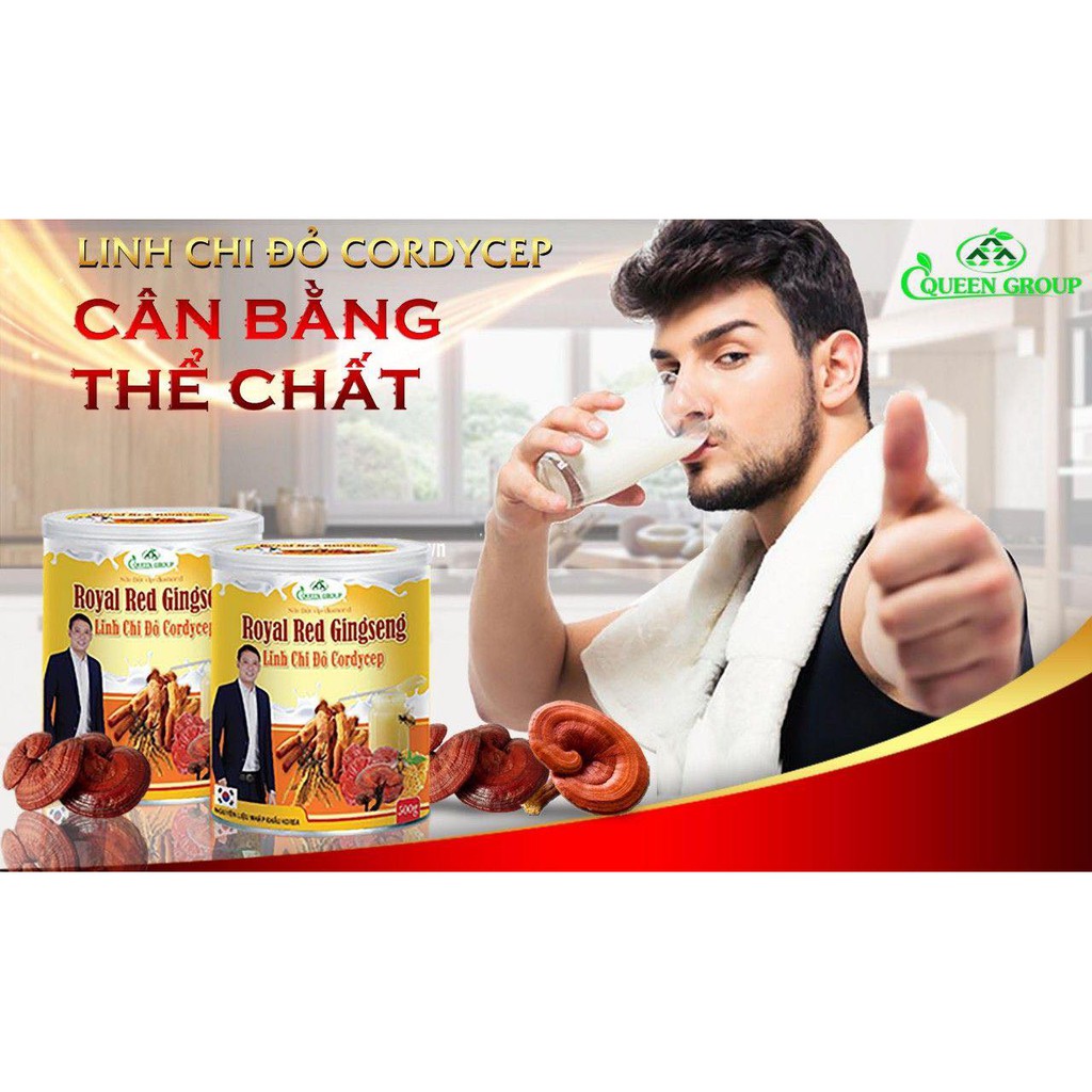 SỮA BỘT LINH CHI ĐỎ CORDYCEP