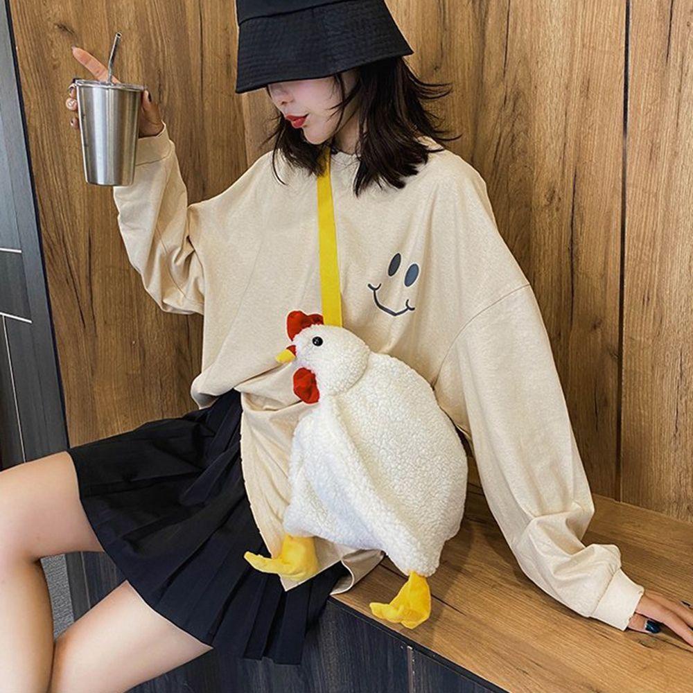 Túi Đeo Chéo Đựng Điện Thoại / Thẻ / Tiền Xu Họa Tiết Hoạt Hình Dễ Thương Cho Bé Gái