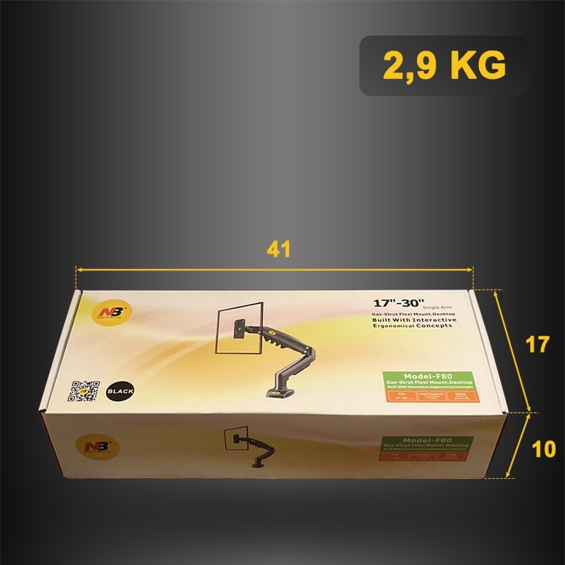 Giá treo màn hình máy tính F80